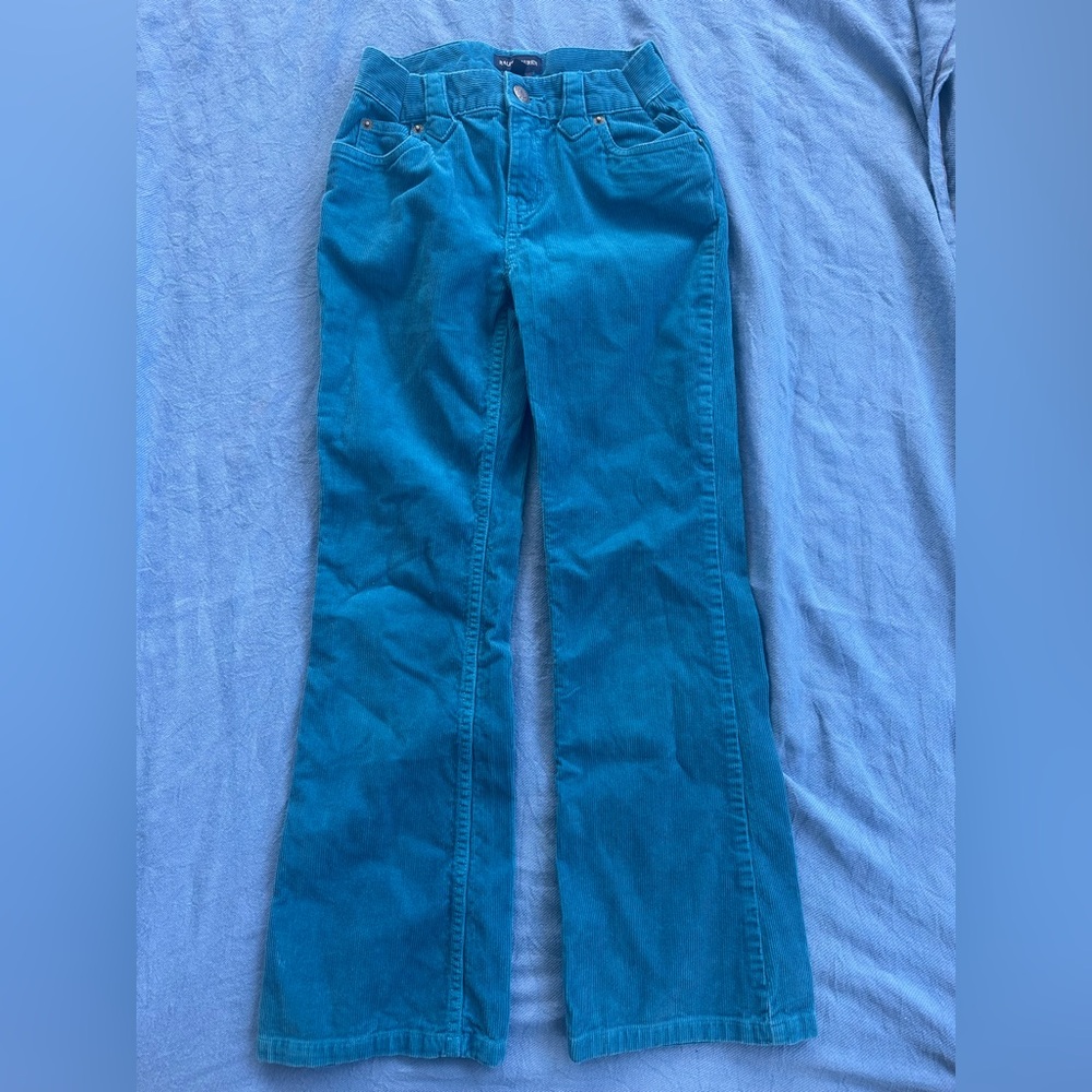 Ralph Lauren Kids Sz 8 Blue Corduroy Pants
